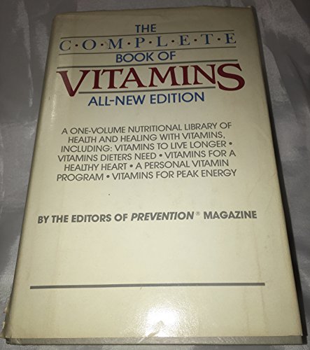 Imagen de archivo de The Complete Book of Vitamins a la venta por Top Notch Books