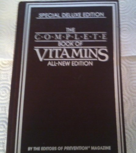 Beispielbild fr The Complete Book of Vitamins zum Verkauf von Better World Books