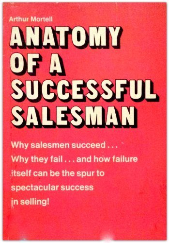 Beispielbild fr Anatomy of a Successful Salesman zum Verkauf von Better World Books