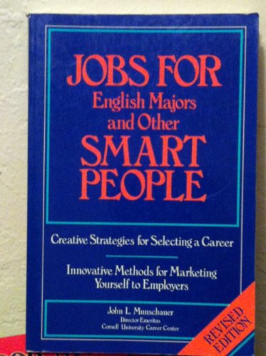 Stock image for Jobs for English majors and other smart people for sale by Wonder Book
