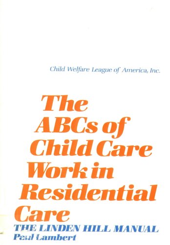 Imagen de archivo de Group Care of Children : Crossroads and Transitions a la venta por Better World Books