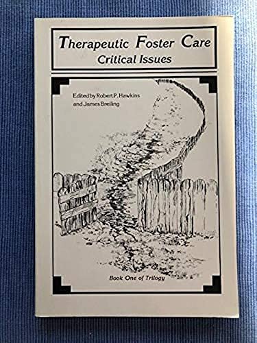 Stock image for Therapeutic Foster Care : Critical Issues for sale by Better World Books: West