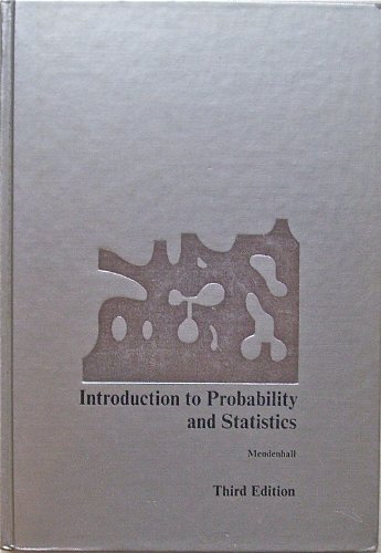 Beispielbild fr Introduction to Probability and Statistics (Third Edition) zum Verkauf von The Warm Springs Book Company