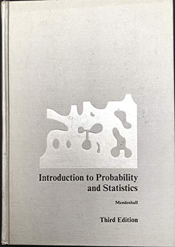 Stock image for Introduction to Probability and Statistics 3ED for sale by Wonder Book