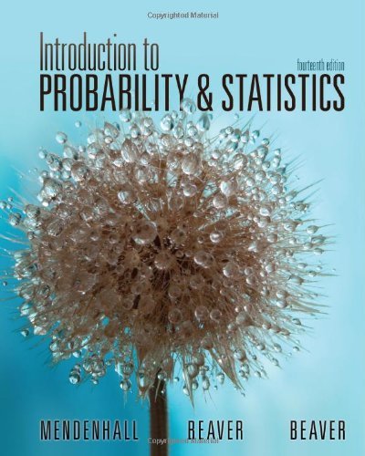 9780878720774: Introduction to probability and statistics