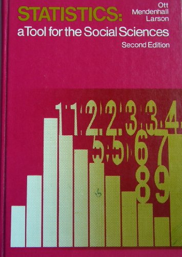 Imagen de archivo de Statistics: A tool for the social sciences a la venta por Wonder Book