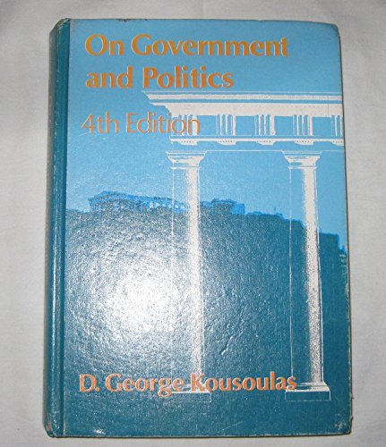 Stock image for On government and politics: An introduction to political science for sale by HPB-Red