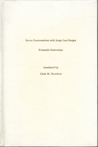 9780878752140: Seven Conversations With Jorge Luis Borges