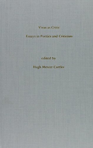 9780878752249: Vivas as Critic: Essays in Poetics and Criticism by Eliseo Vivas