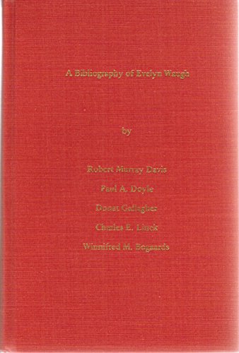 Stock image for A Bibliography of Evelyn Waugh for sale by JERO BOOKS AND TEMPLET CO.