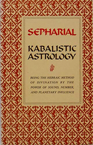 Imagen de archivo de Kabalistic Astrology a la venta por Wonder Book