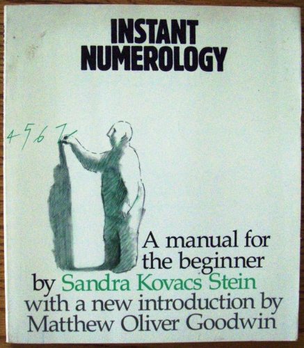 Imagen de archivo de Instant Numerology a la venta por Front Cover Books