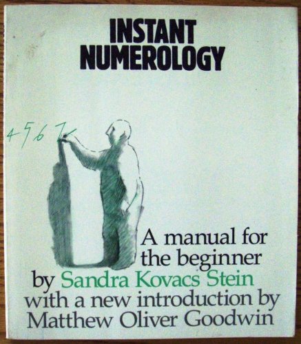 9780878770892: Instant Numerology: A Manual for the Beginner