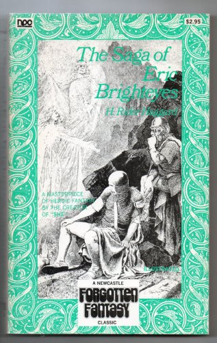 Stock image for Saga of Eric Brighteyes for sale by Front Cover Books