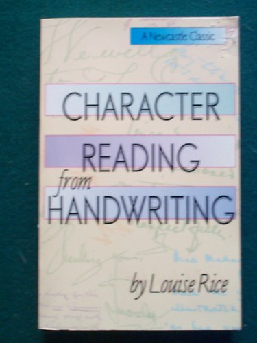 Stock image for Character Reading from Handwriting for sale by Books From California