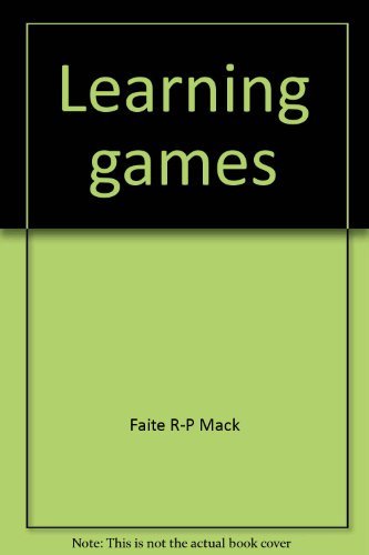 Stock image for Learning games: Objective-based/through the grades for sale by Redux Books