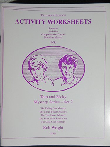 Tom and Ricky Mystery Series- Set 2(Teacher's Edition): Reproducable Activity Workbook (High Noon S.) (9780878795109) by Wright, Bob