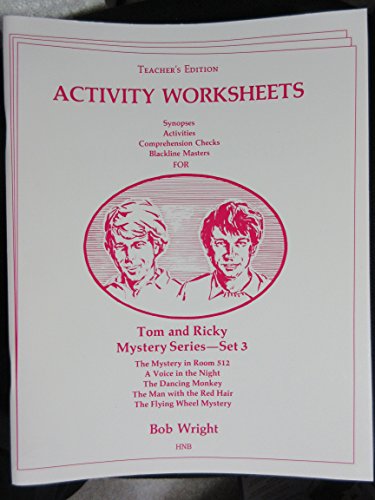 Tom and Ricky Mystery Series- Set 3(Teacher's Edition): Reproducable Workbook (High Noon S.) (9780878795116) by Wright, Bob