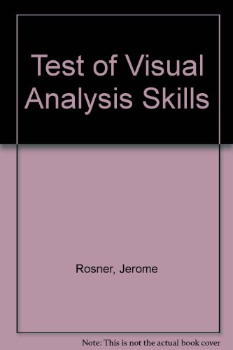 9780878796298: Test of Visual Analysis Skills