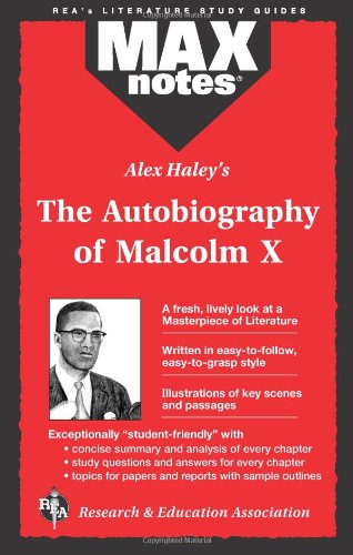 9780878910045: MAXnotes Literature Guides: Autobiography of Malcolm X as told to Alex Haley (Maxnotes Ser)