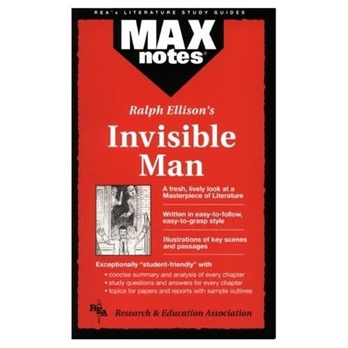 Imagen de archivo de Invisible Man (MAXNotes Literature Guides) a la venta por SecondSale