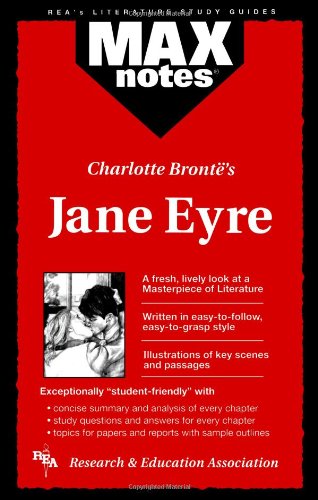 9780878910229: MAXnotes Literature Guides: Jane Eyre (Rea's Maxnotes Literature Study Guides)