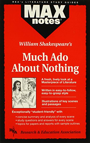 Stock image for Much Ado About Nothing (MAXNotes Literature Guides) for sale by HPB-Diamond