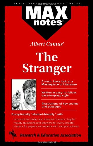 9780878910489: Stranger, The (MAXNotes Literature Study Guides) (MAXnotes Literature Guides)