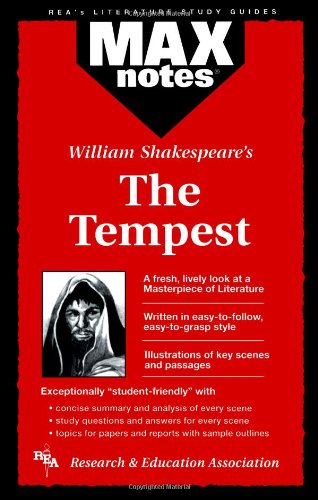 9780878910526: The Tempest (MAXNotes Literature Guides)