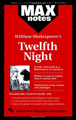 Twelfth Night (MAXNotes Literature Guides) (9780878910557) by Kolman, Frederic