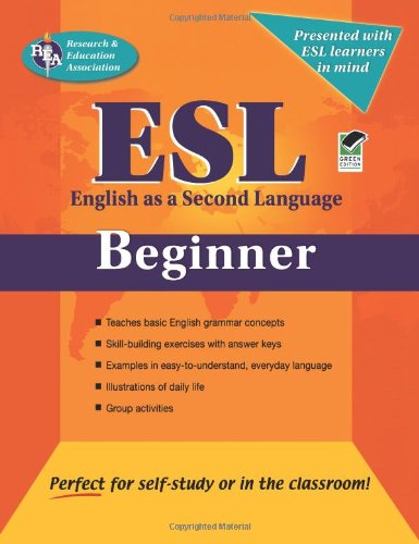 Imagen de archivo de ESL Beginner : English as a Second Language Made Nice and Easy! a la venta por Better World Books