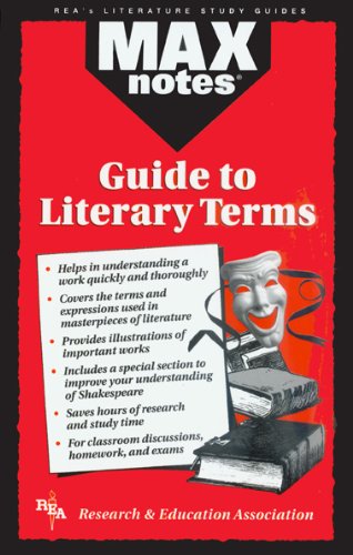 Stock image for Guide to Literary Terms, The (MAXNotes Literature Guides) for sale by Open Books