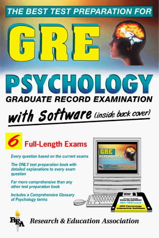 The Best Test Preparation for the GRE Psychology with Disks (TESTware) (9780878911042) by [???]