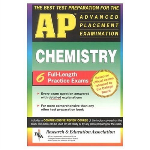 Stock image for AP Chemistry : The Best Test Preparation for the Advanced Placement Examination for sale by Better World Books