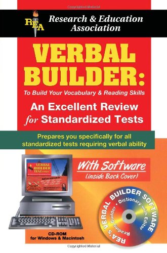 Stock image for Verbal Builder for Admission and Standardized Tests w/ CD-ROM (Test Preps) for sale by Bayside Books