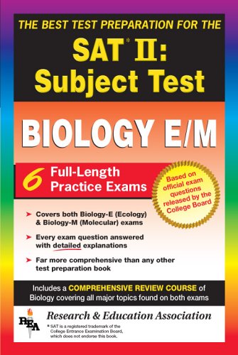 Stock image for SAT II : Biology E/M - The Best Test Preparation for the Scholastic Assessment Test II for sale by Better World Books
