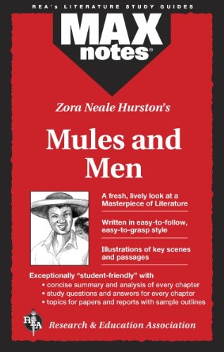9780878912285: Zora Neale Hurston's Mules and Men (MAXnotes)