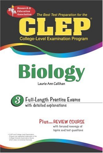 9780878912698: CLEP Biology (REA) - The Best Test Prep for the CLEP Exam (Test Preps)