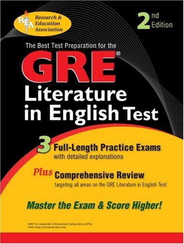 Beispielbild fr The Best Test Preparation for the GRE Literature in English Test zum Verkauf von Better World Books: West