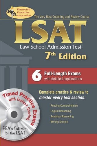 Stock image for The Best Test Preparation for the LSAT-Law School Admission Test (w/CD-Rom) for sale by Wonder Book