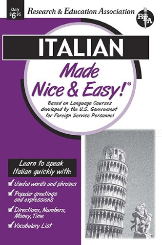 Beispielbild fr Italian Made Nice and Easy zum Verkauf von Better World Books