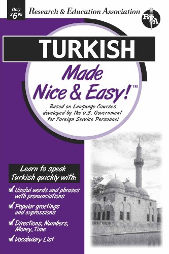 Turkish Made Nice & Easy (Language Learning) (9780878913794) by The Editors Of REA