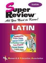 Stock image for Latin Super Review (REA) (Super Reviews Study Guides) for sale by Wonder Book