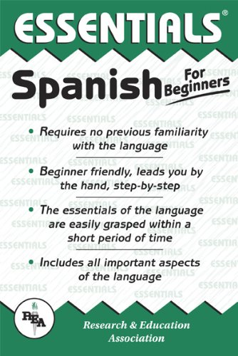 Stock image for Spanish for Beginners (Essentials Study Guides) (English and Spanish Edition) for sale by Ergodebooks
