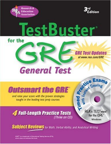 Beispielbild fr Testbuster for the GRE General CBT zum Verkauf von Better World Books