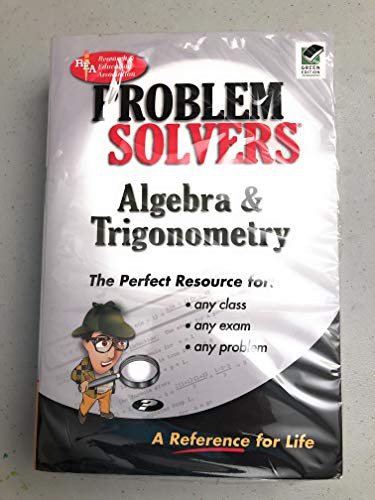 Imagen de archivo de Algebra & Trigonometry Problem Solver (Problem Solvers Solution Guides) a la venta por SecondSale