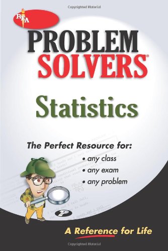 9780878915156: The Statistics: A Complete Solution Guide to Any Textbook (Problem Solvers)