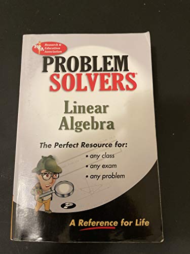 Beispielbild fr Linear Algebra Problem Solver (Rea's Problem Solvers) zum Verkauf von Buchhandlung-Antiquariat Sawhney