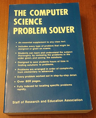 Imagen de archivo de The Computer Science Problem Solver a la venta por HPB-Red