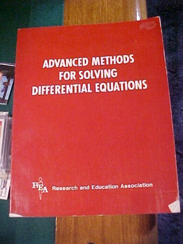 Stock image for Advanced Methods for Solving Differential Equations for sale by Clausen Books, RMABA